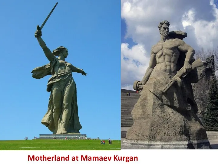 Motherland at Mamaev Kurgan