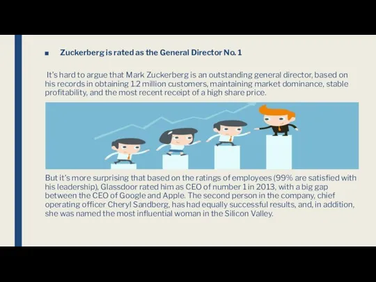 Zuckerberg is rated as the General Director No. 1 It's hard