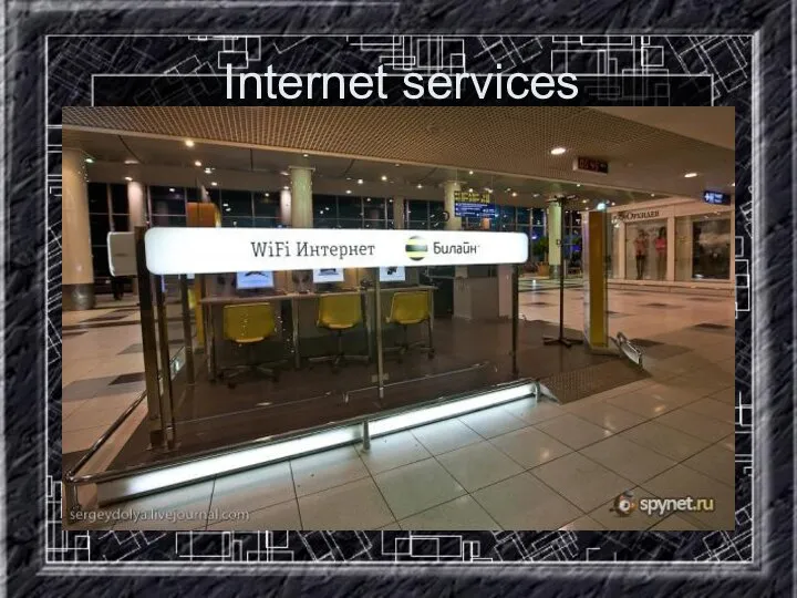 Internet services