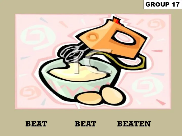 BEAT GROUP 17 BEATEN BEAT