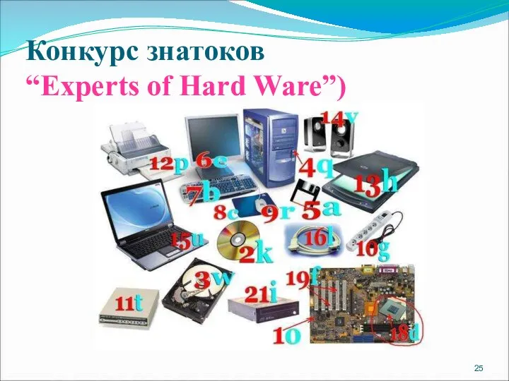 Конкурс знатоков “Experts of Hard Ware”)