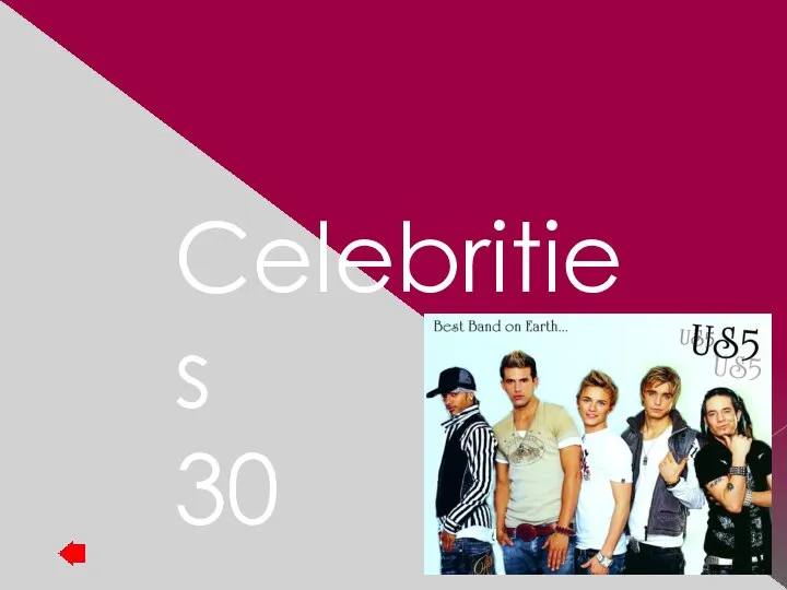 Celebrities 30