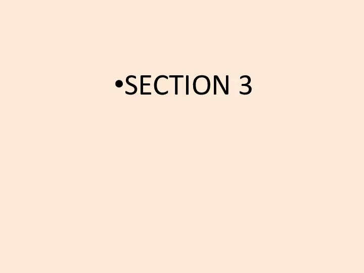 SECTION 3