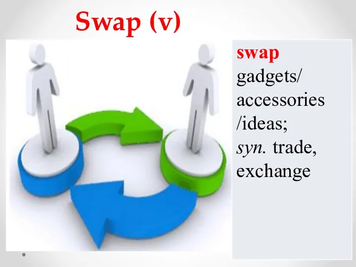 Swap (v)