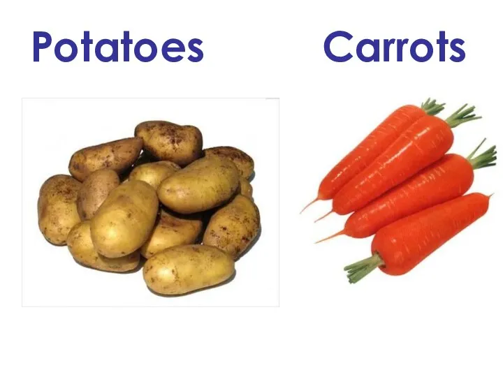 Potatoes Carrots