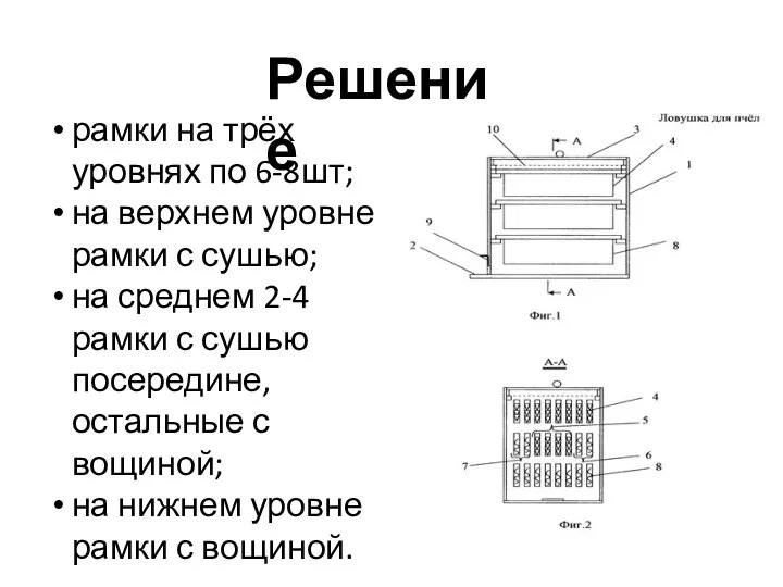 Решение рамки на трёх уровнях по 6-8шт; на верхнем уровне рамки