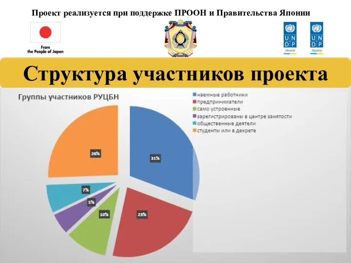 Структура участников проекта