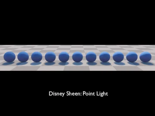 Disney Sheen: Point Light