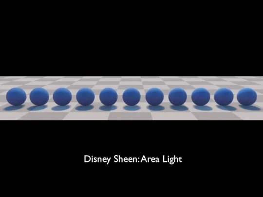 Disney Sheen: Area Light