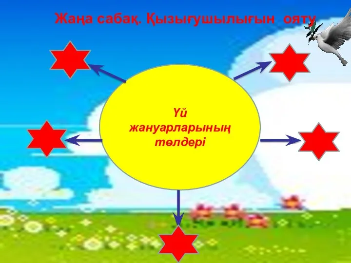 Жаңа сабақ. Қызығушылығын ояту Үй жануарларының төлдері