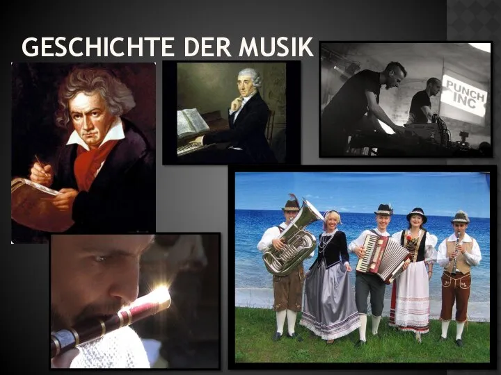 GESCHICHTE DER MUSIK