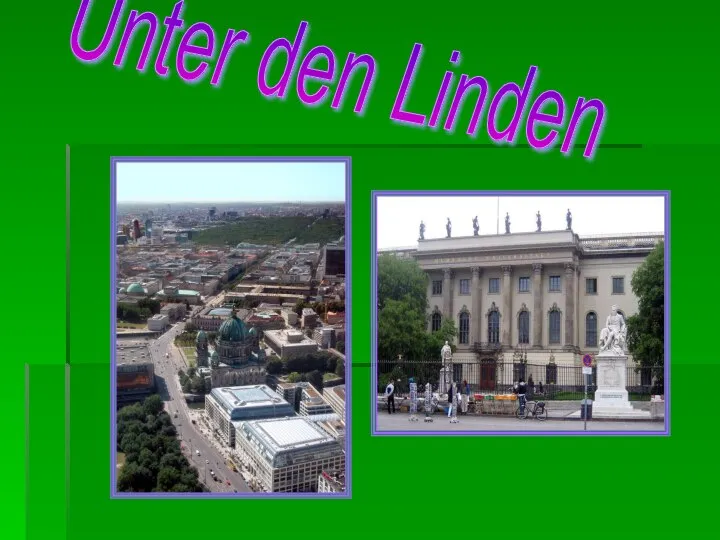 Unter den Linden