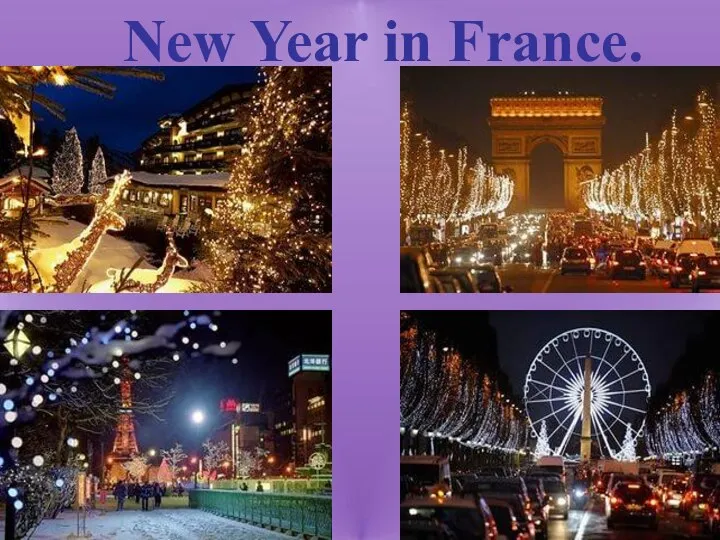 New Year in France.