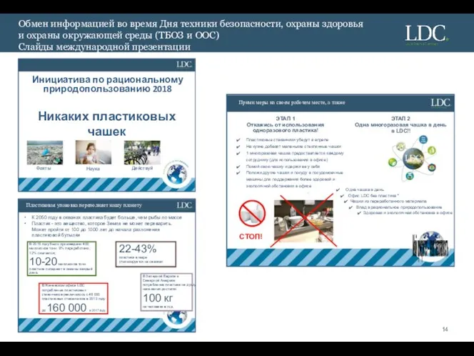 Обмен информацией во время Дня техники безопасности, охраны здоровья и охраны