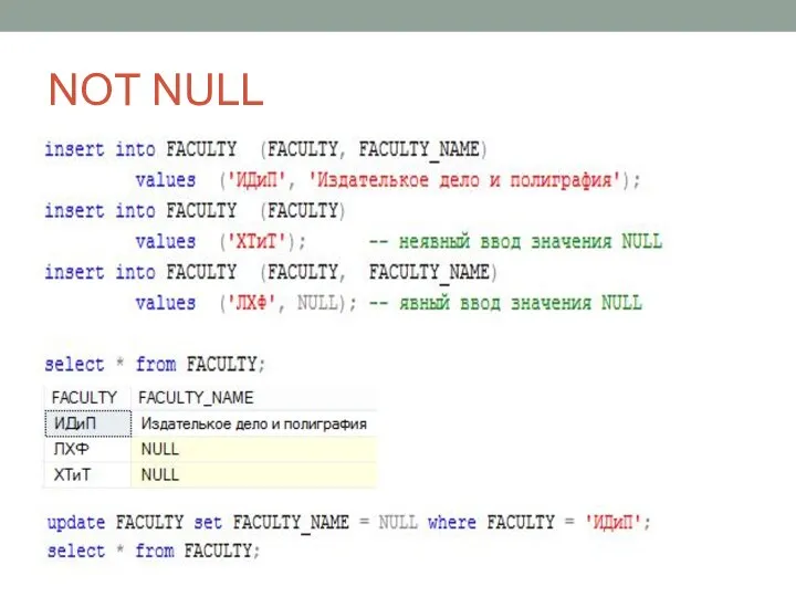 NOT NULL