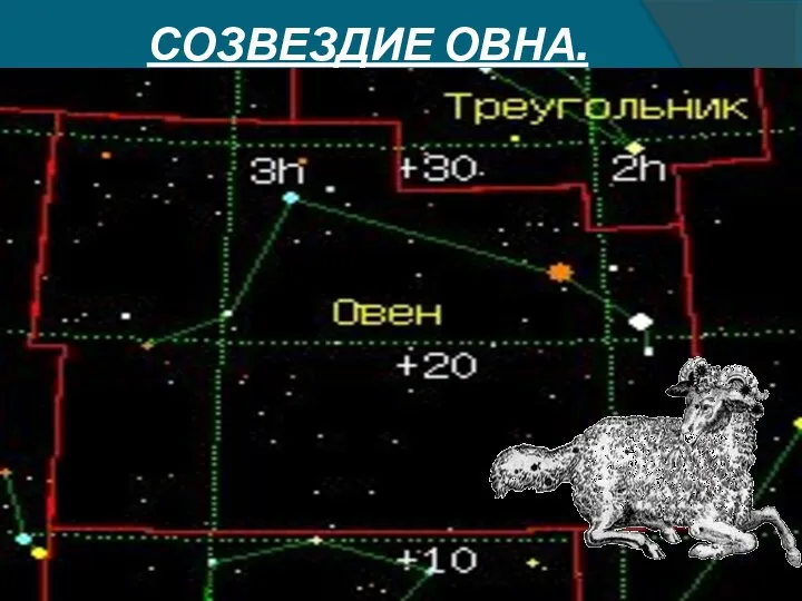 СОЗВЕЗДИЕ ОВНА.