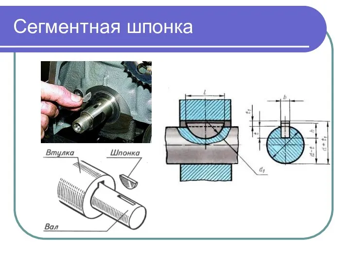 Сегментная шпонка