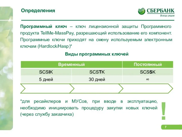 *для ресайклеров и МУСов, при вводе в эксплуатацию, необходимо инициировать процедуру