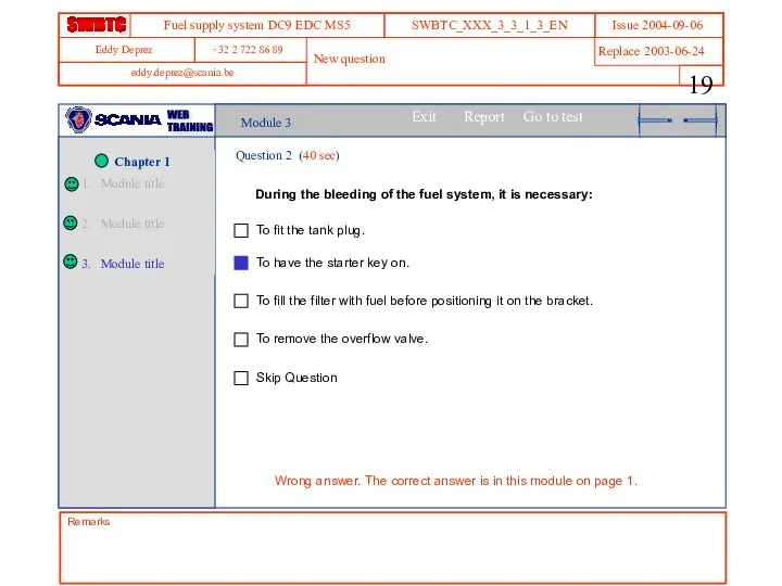 Module 3 Question 2 (40 sec) During the bleeding of the