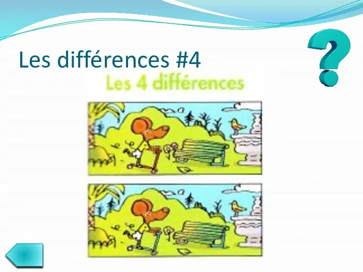 Les différences #4