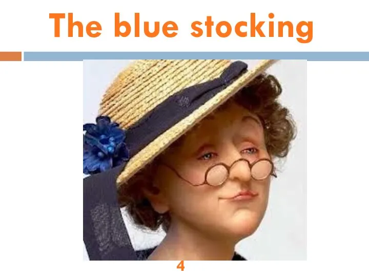 The blue stocking 4