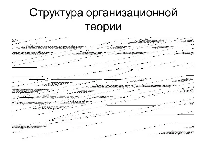 Структура организационной теории