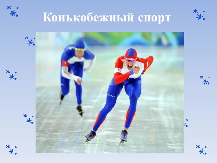 Конькобежный спорт