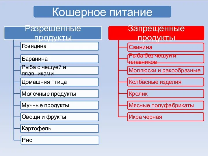 Кошерное питание