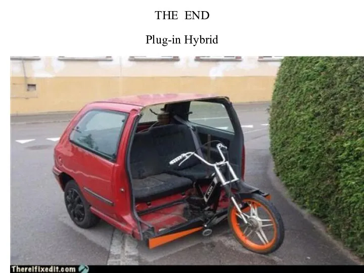 THE END Plug-in Hybrid