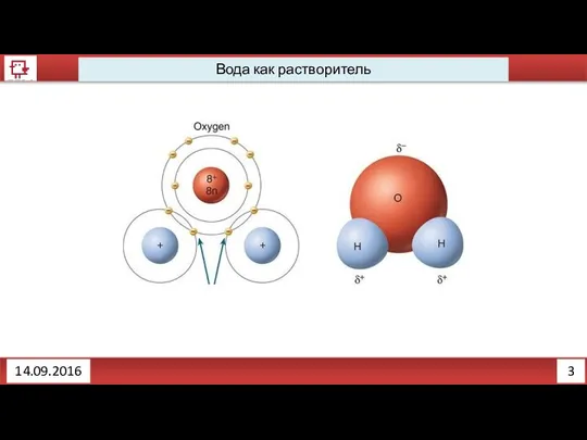 3 Вода как растворитель 14.09.2016