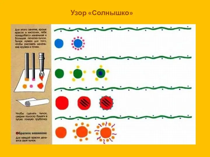 Узор «Солнышко»