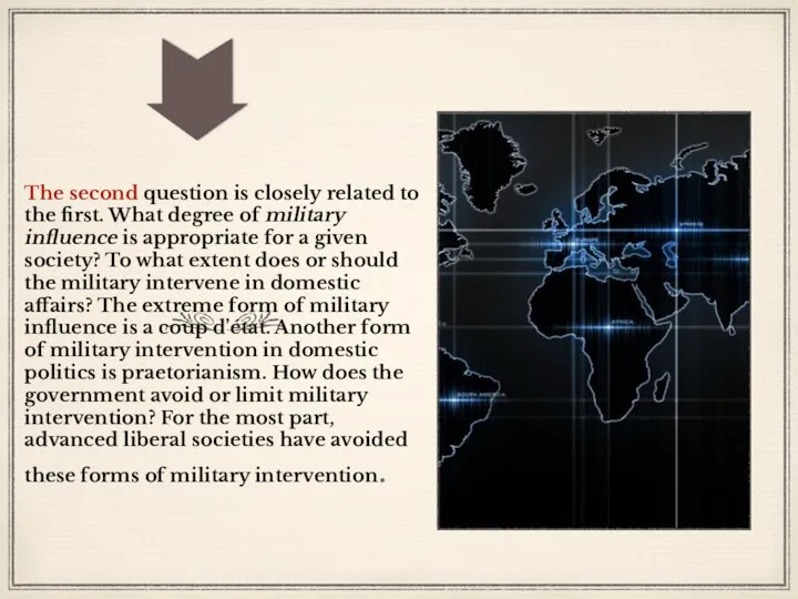 The second question is closely related to the first. What degree