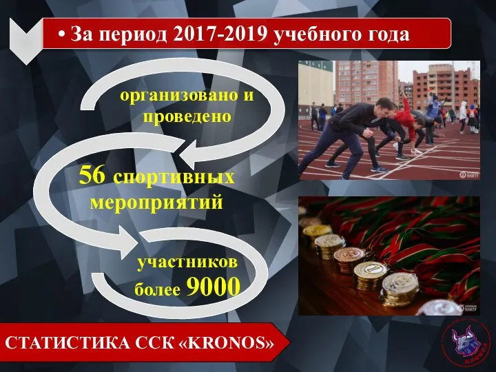 СТАТИСТИКА ССК «KRONOS»