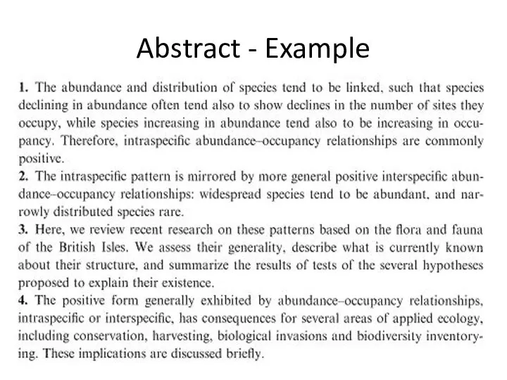 Abstract - Example