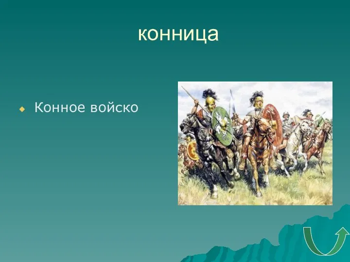 конница Конное войско