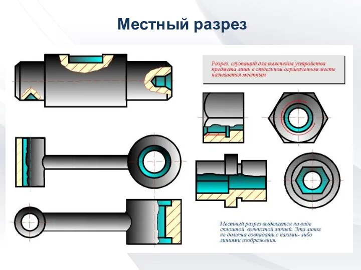 Местный разрез