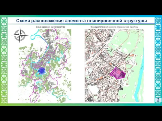 2 Схема расположения элемента планировочной структуры