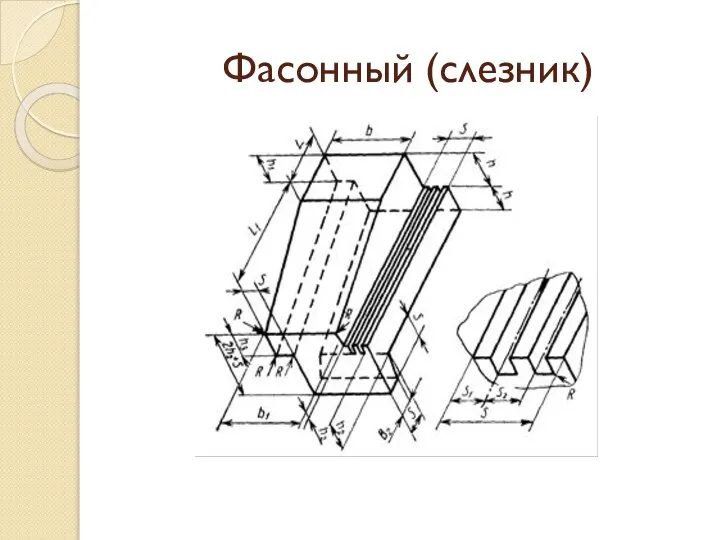 Фасонный (слезник)