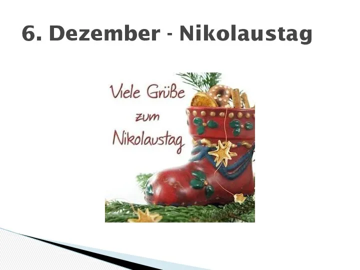 6. Dezember - Nikolaustag