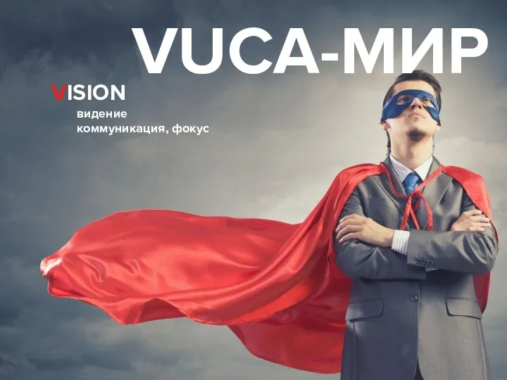 VUCA-МИР VISION видение коммуникация, фокус