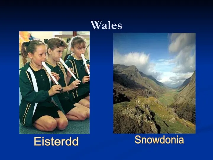 Wales Snowdonia Eisterdd