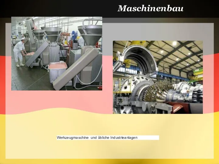 Maschinenbau Werkzeugmaschine und übliche Industrieanlagen