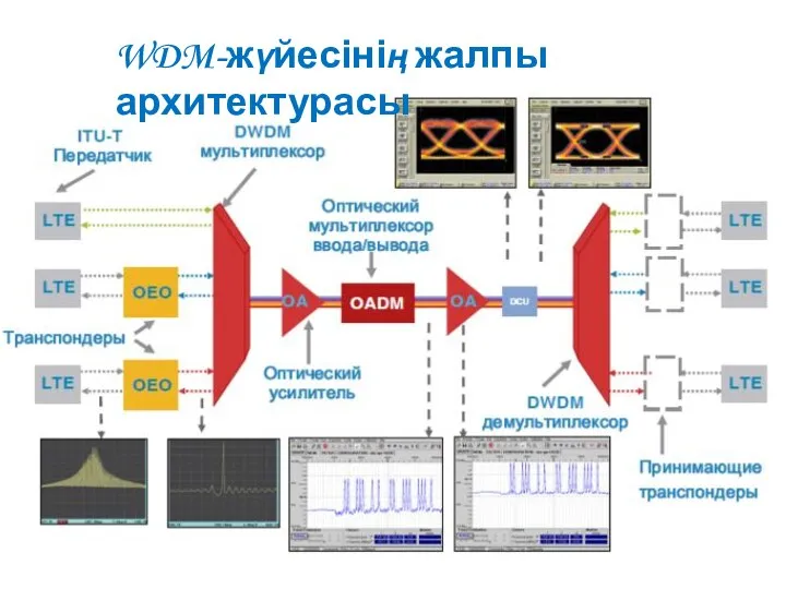 WDM-жүйесінің жалпы архитектурасы