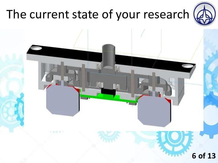 The current state of your research 6 of 13