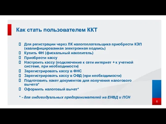 Для регистрации через ЛК налогоплательщика приобрести КЭП (квалифицированная электронная подпись) Купить