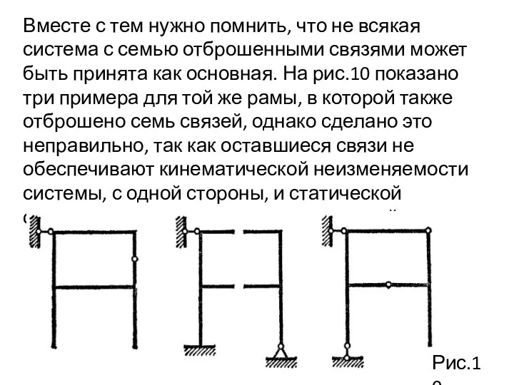 Вместе с тем нужно помнить, что не всякая система с семью