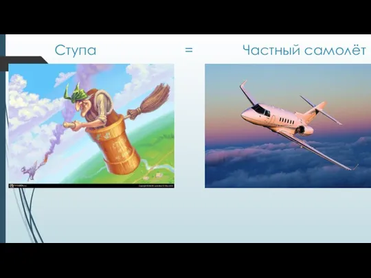 Ступа = Частный самолёт