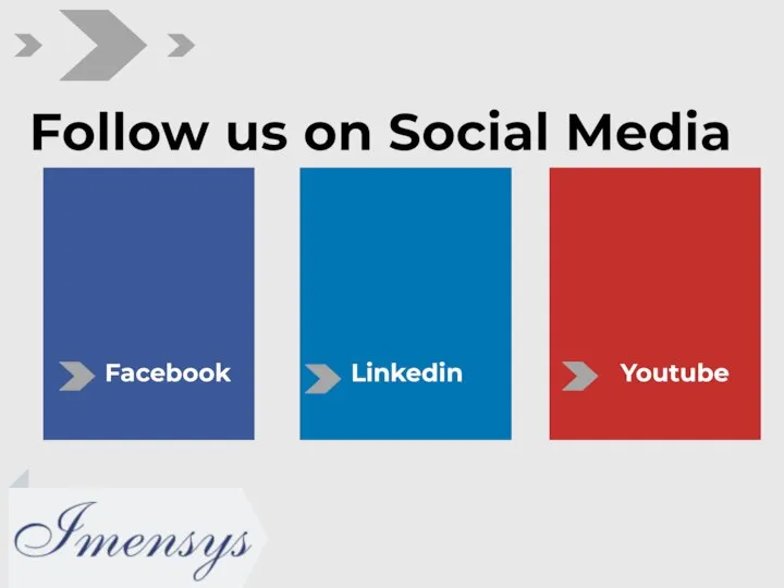 Follow us on Social Media