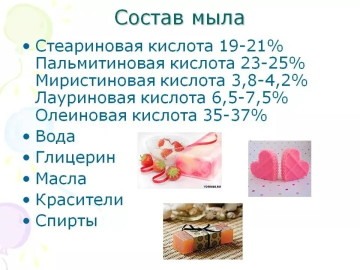 Состав мыла