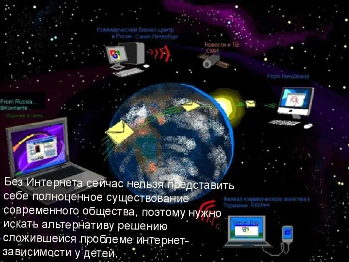 Без Интернета сейчас нельзя представить себе полноценное существование современного общества, поэтому